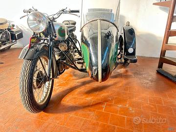 BSA 500 CON SIDECAR - 1947