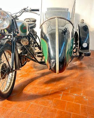BSA 500 CON SIDECAR - 1947