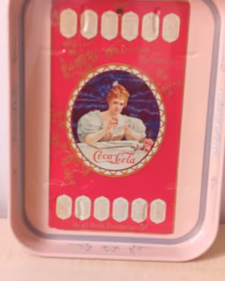 vintage vassoio da collezione in metallo della Coc