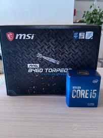 Bundle Intel Core i5 10400 e MSI MAG B460 Torpedo