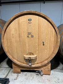 Botte di legno da 3000 litri- Azienda  Pausha