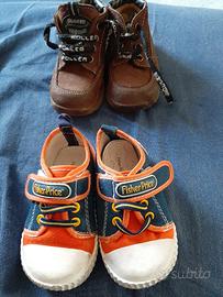 Scarponcini Chicco e scarpe Fisher Price nr. 21