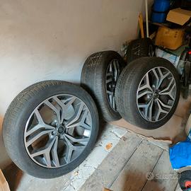 4x Pneumatici Continental & Cerchioni Land Rover