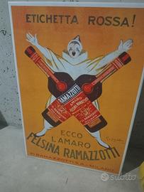 insegna vintage amaro Ramazzotti 