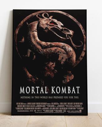 #321 - Poster Locandina Film "Mortal Kombat"