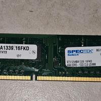 RAM Desktop 4GB DDR3 1333MHz CL9 - SpecTek (Micron