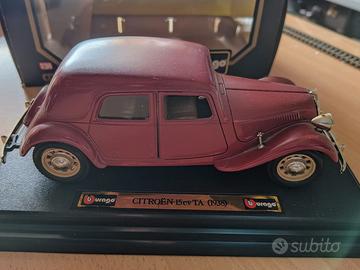 Modellino Citroen 15 cv TA 1938 BBurago 1:18