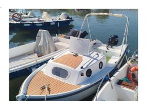 Barca + motore suzuki 25 cv 4 tempi