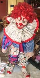 PAGLIACCI IN STOFFA E CERAMICA