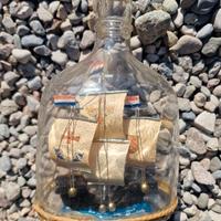 Splendido Veliero in Bottiglia Vintage 