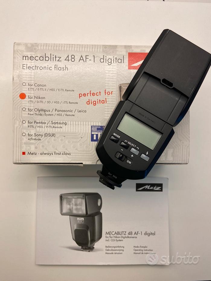 Metz MB 48 AF-1 digitales Blitzgerät für Canon
