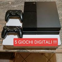 PlayStation 4 + 2 controller e 5 giochi