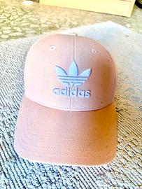 Coppia di cappellini Adidas rosa e blu