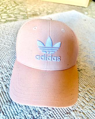 Coppia di cappellini Adidas rosa e blu