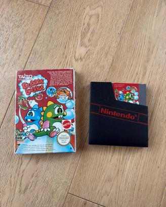 Bubble Bobble NES originale PAL Mattel con scatola