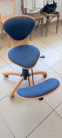 sgabello ergonomico Grima Twinny 