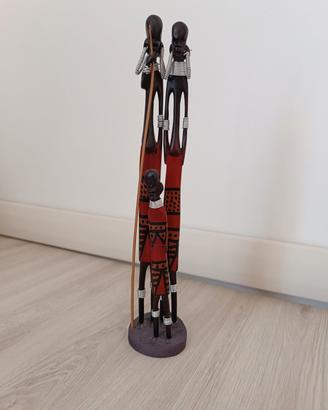 Scultura africana in legno