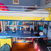 Cameretta multifunzione con armadio