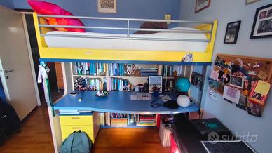 Cameretta multifunzione con armadio