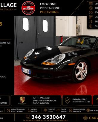Porsche Boxster 2.5i 24V cat