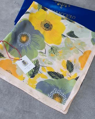 foulard di pura Seta 70x70 