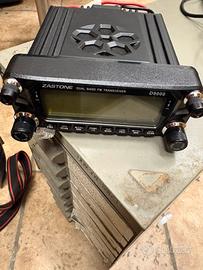 Radio bibanda uhf e vhf zastone d9000