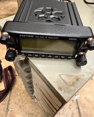 Radio bibanda uhf e vhf zastone d9000