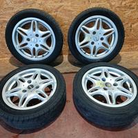 4 CERCHI IN LEGA 15" COMPLETI SMART FORTWO (450)