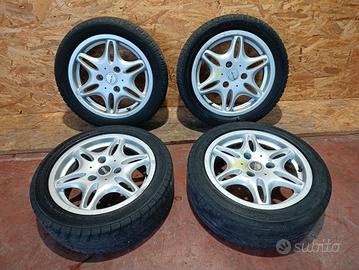 4 CERCHI IN LEGA 15" COMPLETI SMART FORTWO (450)