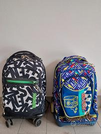 Zaini scuola trolley Seven