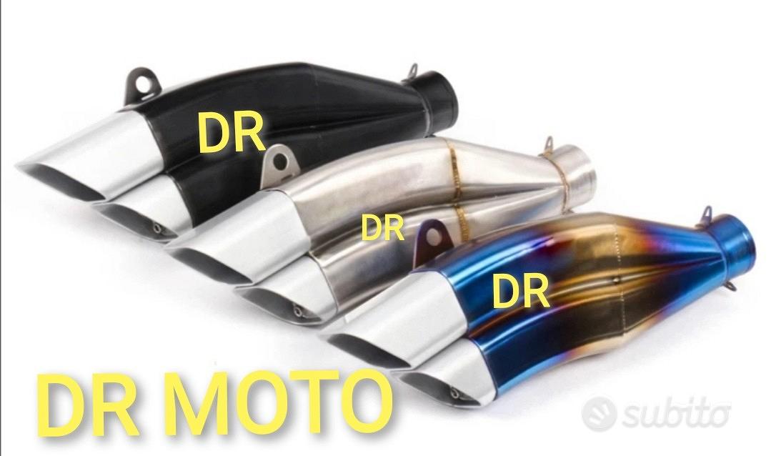 Subito - D.R. MOTO - Scarico doppia uscita squadrato 420 mm db killer - Accessori  Moto In vendita a Napoli