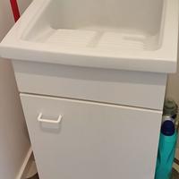 Mobile bagno con lavatoio in ceramica 45x50