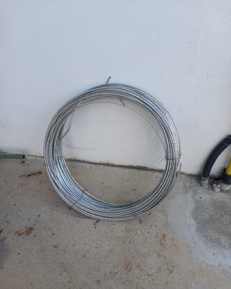 Tondino zincato per impianto di messa terra