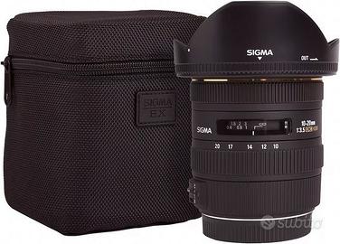 Obiettivo Sigma 10-20mm f/4-5.6 EX DC HSM x Canon