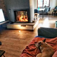 caminetto a legna stuv 21/ 85 bifacciale