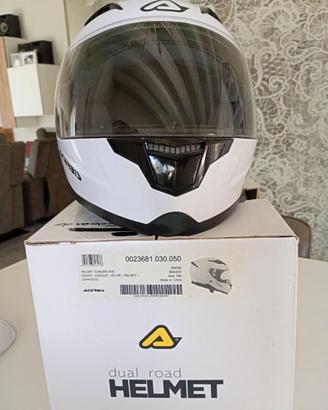 Casco moto integrale taglia 50