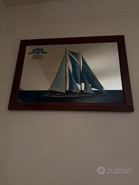 Specchio vintage collezione pub/bar