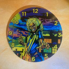 Orologio da parete in plexiglass 30cm IRON MAIDEN