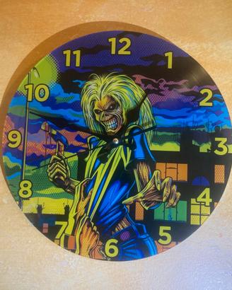 Orologio da parete in plexiglass 30cm IRON MAIDEN