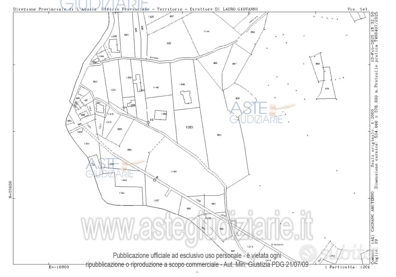 Terreno Agricolo Cagnano Amiterno [A4329382] - Vista 3