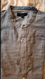 camicia collo coreano uomo usata