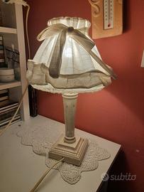 lampada da tavolo, bianca 