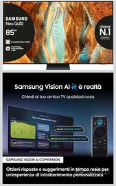 Samsung Neo QLED 4K Vision AI Smart TV 85''