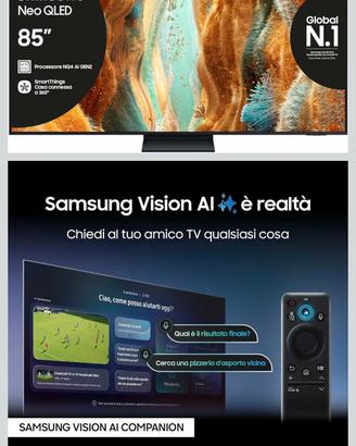 Samsung Neo QLED 4K Vision AI Smart TV 85''