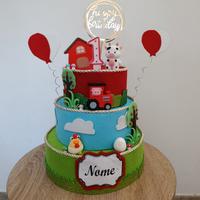 torta primo compleanno 