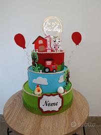 torta primo compleanno 