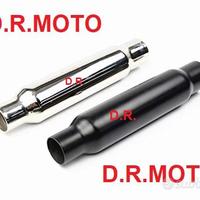 SCARICO 300 MM CFè RACER CUSTOM CHOPPER BOBBER