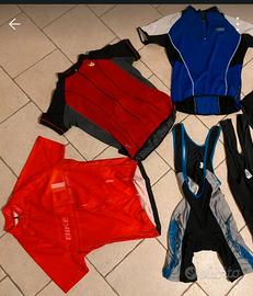 Maglie ciclismo man corta seminuove
