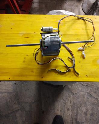 motore elettrico bialbero fan coil