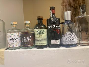 Bottiglie gin